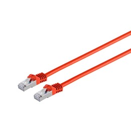 MicroConnect SFTP705R Cat6a S/FTP Network Cable 5 m Red