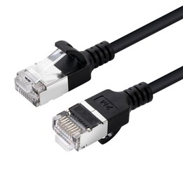MicroConnect V-FTP6A01S-SLIM Cat6a U-FTP Slim Network Cable LSZH 1 m