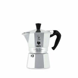 Bialetti Moka Express Italian coffee maker 0.2 L Aluminium, Black
