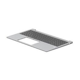 HP P31849-BB1 Clavier pour ordinateur portable avec rétroéclairage, couleur argent, disposition hébraïque, compatible avec HP 25
