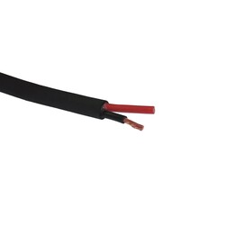 BiTsound Power Cable 2x1.5mm², Sort