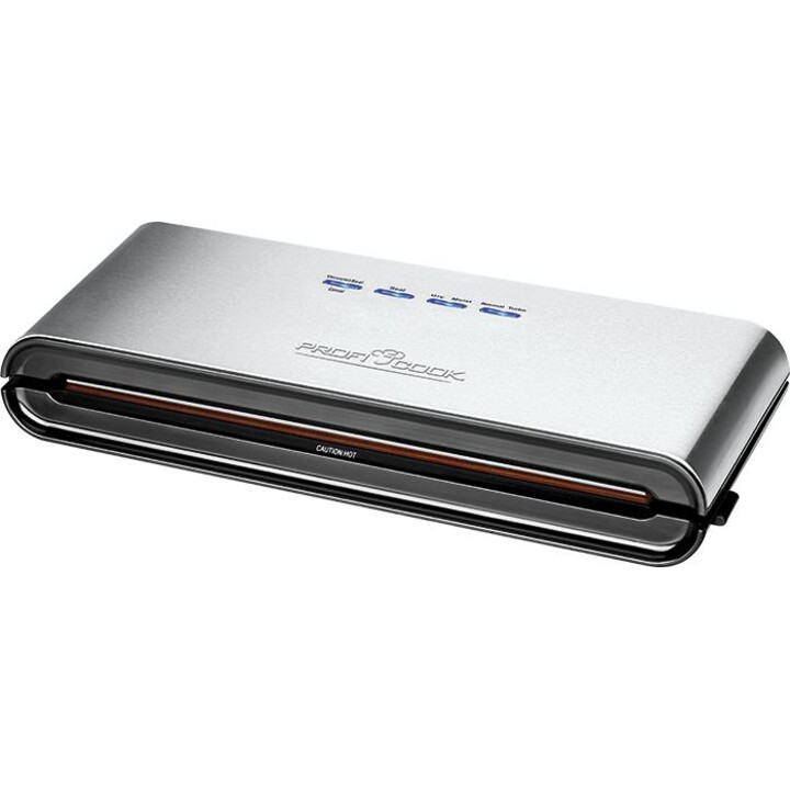 ProfiCook PC-VK 1080 sellador al vacío Negro, Acero inoxidable