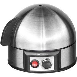 Clatronic EK 3321 cuiseur à œufs 7 œufs 400 W Noir, Acier inoxydable
