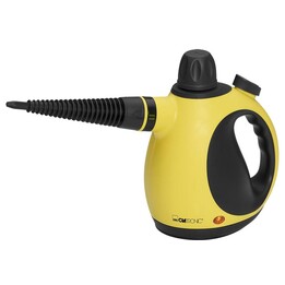 Clatronic DR 3653 Limpiador a vapor portátil 0,25 L Negro, Amarillo 1050 W