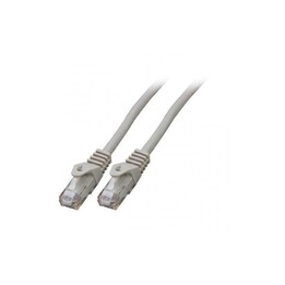 Mercodan 371221005 Cat6 UTP Patch Cable, Grey