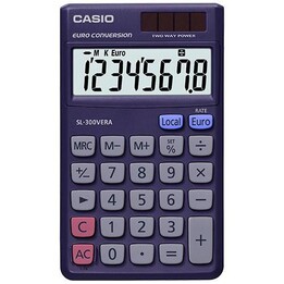 CASIO SL-300VERA calculadora de bolsillo violeta