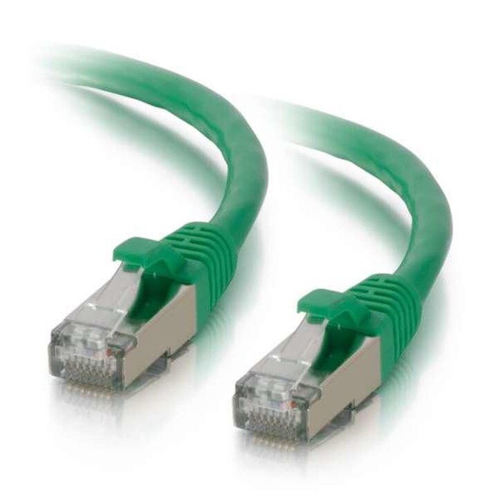 Mercodan KAT6A patch cable S/FTP 5.0 m green