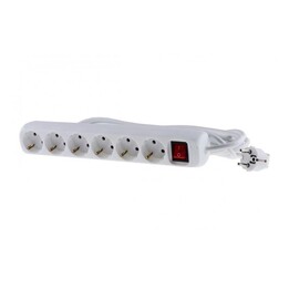 Mercodan 584420025 Schuko Socket with 6 Outlets