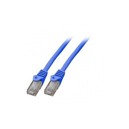 Mercodan 371227015 Cat6 UTP Patch Cable, Blue
