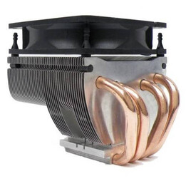 Xigmatek HDT-D984 Cobra - CPU-Kühler Aluminium 4 Kupfer-Heatpipes, 90mm PWM-Lüfter 1200-2800RPM, 54.6CFM, 28dBA, Sockel 775/754/