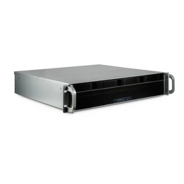 Inter-Tech 2U-2404S 2U rack case for hot-swap storage, black