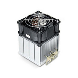Globalwin SAK38 - CPU-Kühler aus Aluminium mit Lüfter 60x60x45mm, 7000RPM, 38.4CFM, 46.7dBA, 3-Pin, kompatibel mit Intel 370 und