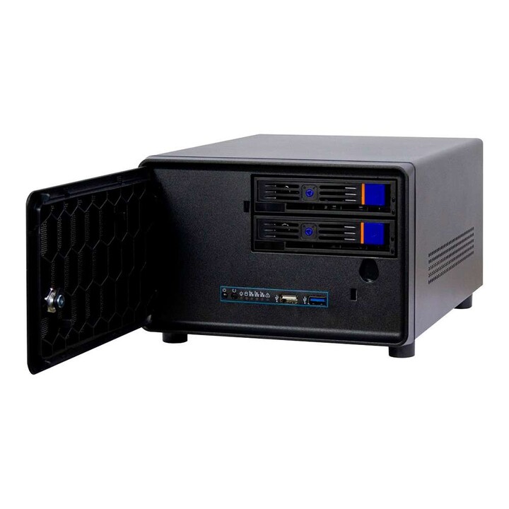 Inter-Tech SC-2100 case Mini-ITX nero