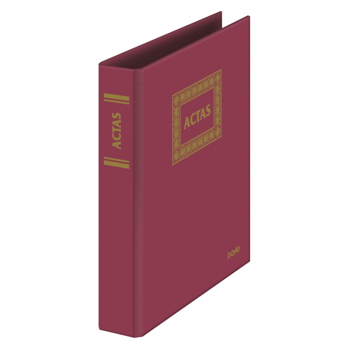 Dohe 09922 Kartonmappe A4 Burgunderrot