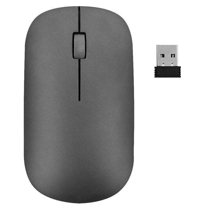 TnB iClick Dual Connection Wireless Mouse, Silver