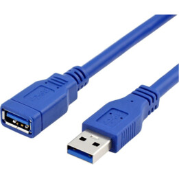 Cabo USB 2.0 A Macho para Macho CUSTOM 1,8 m