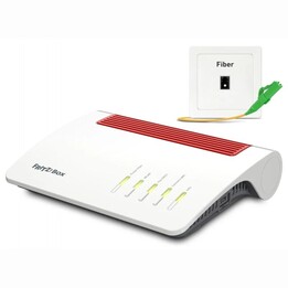FRITZ!Box 5690 Pro International - Router WiFi 7 (802.11be) com 4 portas Gigabit Ethernet, 1 porta 2.5 Gigabit Ethernet, base DE