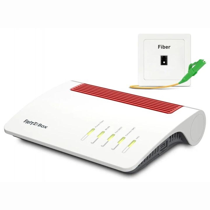 FRITZ!Box 5690 Pro International - Routeur WiFi 7 (802.11be) avec 4 ports Gigabit Ethernet, 1 port 2.5 Gigabit Ethernet, base DE