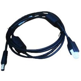 Zebra CBL-DC-388A2-01 DC Power Cable, 1.8 m, 2.5 mm x 5.5 mm Barrel Connector, 24 V DC, 2.5 A, Compatible with GK420d, GK420t, G