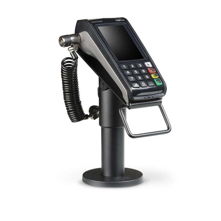 Supporto da scrivania ERGONOMIC SOLUT ING3000-D-MH-02 per Ingenico Lane 3000 e Desk 1500, altezza regolabile 10-15 cm, rotazione