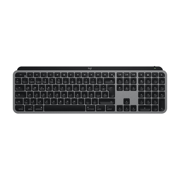 Logitech MX Keys S For Mac Space Grey - Wireless Bluetooth Keyboard