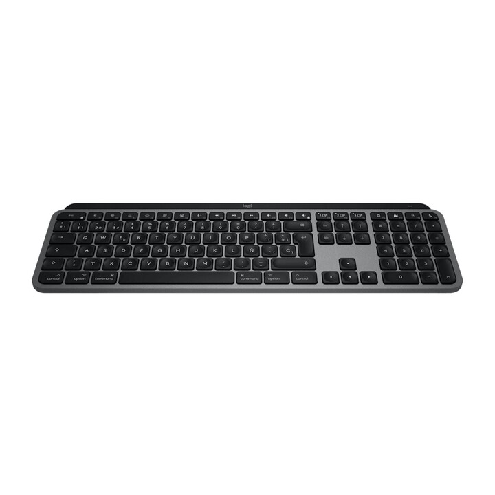 Logitech MX Keys S For Mac Space Grey - Wireless Bluetooth Keyboard