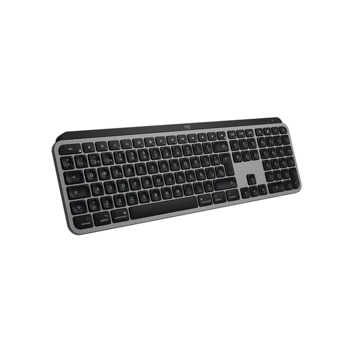 Logitech MX Keys S For Mac Space Grey - Wireless Bluetooth Keyboard