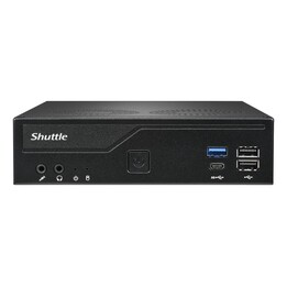Mini PC Shuttle DH610V2 Barebone com Intel H610, LGA1700 e DDR5