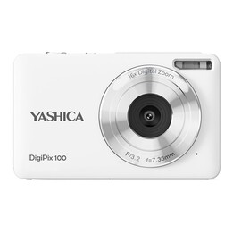 Yashica Digipix 100 White – Compact Digital Camera