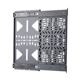 StarTech 1S-AV-WALL-MOUNT Pull-Out Wall Panel, 10 kg, Black