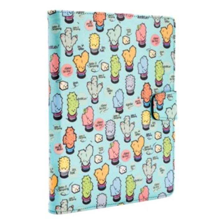 Capa universal Rotatory 360º Silver HT para tablet de 9 a 10,1 polegadas Cactoos Green Metal