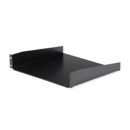 StarTech CABSHELF Universal-Rackablage 19" 2U Stahl Schwarz