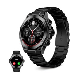 Ksix Titanium Black Smartwatch 1.43" AMOLED