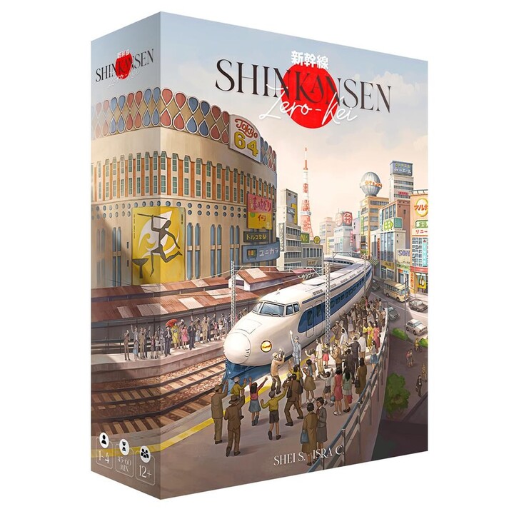 Gioco da Tavolo Asmodee Shinkansen Zero - Kei - Pegi 12