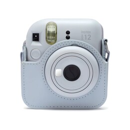 Fujifilm Instax Mini 12 Case Clay White with Adjustable Strap