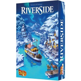 Asmodee Riverside - Gioco da Tavolo Roll & Write, 10+ anni, 1-6 giocatori