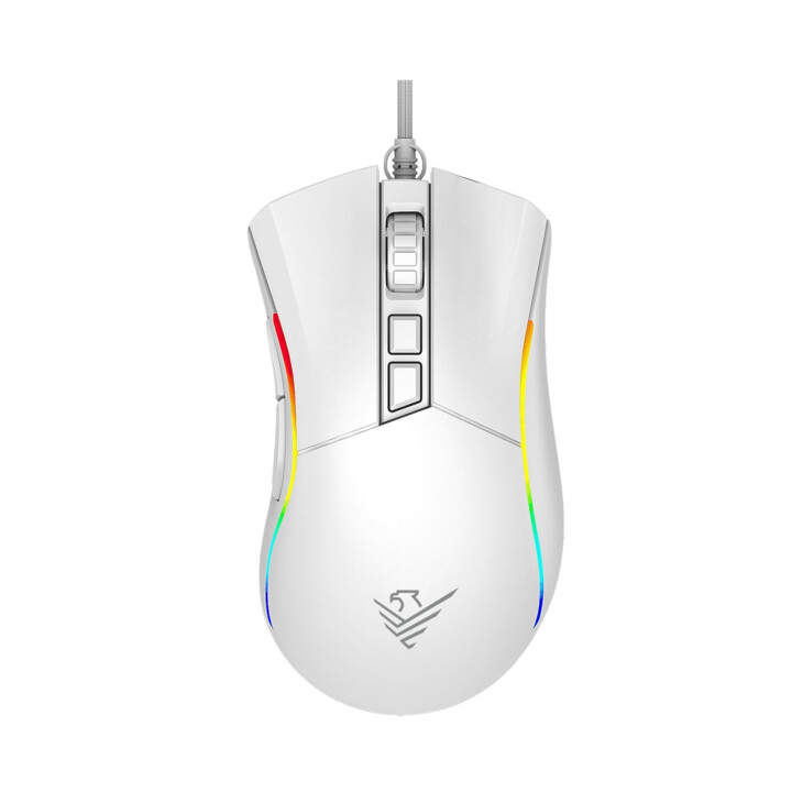 High-performance white Void 12,000 dpi gaming mouse
