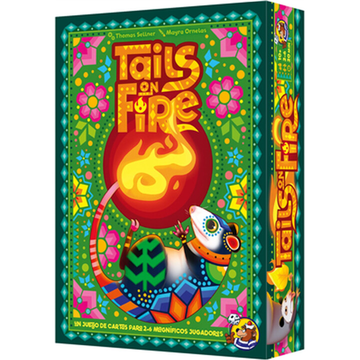 Jogo de mesa da Asmodee! Tails on Fire