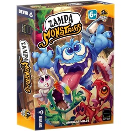 Jogo de mesa Devir Zampa Monstros