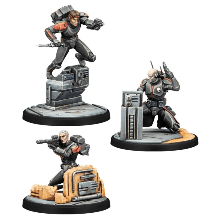 Asmodee! Clone Force 99 - Squad Pack Brettspiel