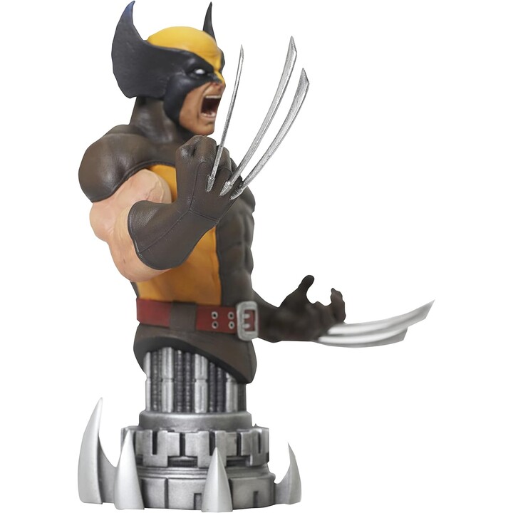 Diamond Collection! Marvel: Wolverine Mini Bust - Brown from Marvel Comic