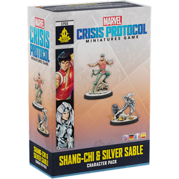 Asmodee Marvel: Crisis Protocol Shang-Chi & Silver Sable Board Game