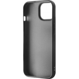 Coque Recycletek compatible avec l'iPhone 15 d'Apple, noire
