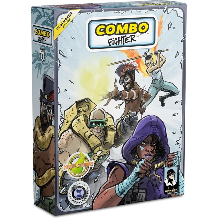 Asmodee Combo Fighter - Gioco da Tavolo per 2-4 Giocatori