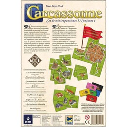 Gioco da tavolo Devir Carcassonne: espansioni complete
