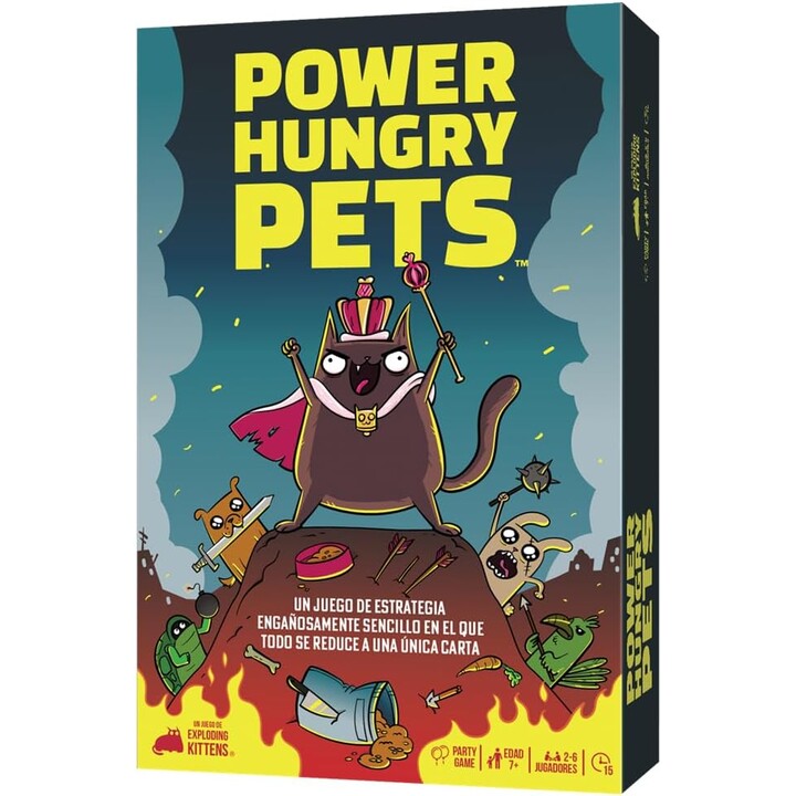 Gioco da tavolo Asmodee! Power Hungry: Pets