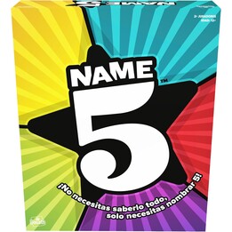 Goliath Games Name 5 Big Box juego de mesa multicolor
