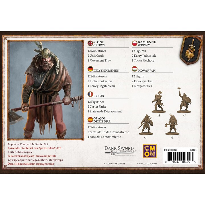 Jogo de Tabuleiro Asmodee A Guerra dos Tronos: Stone Crows