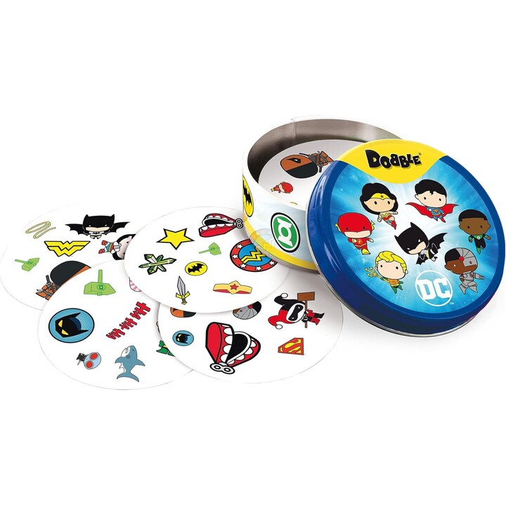 Jogo de mesa da Asmodee! Dobble DC Universe