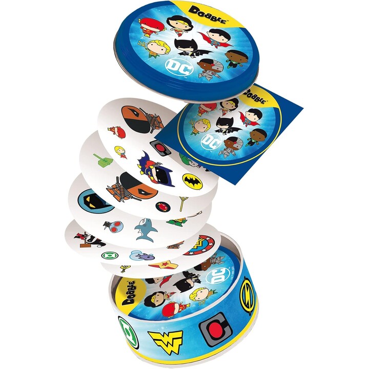 Jogo de mesa da Asmodee! Dobble DC Universe